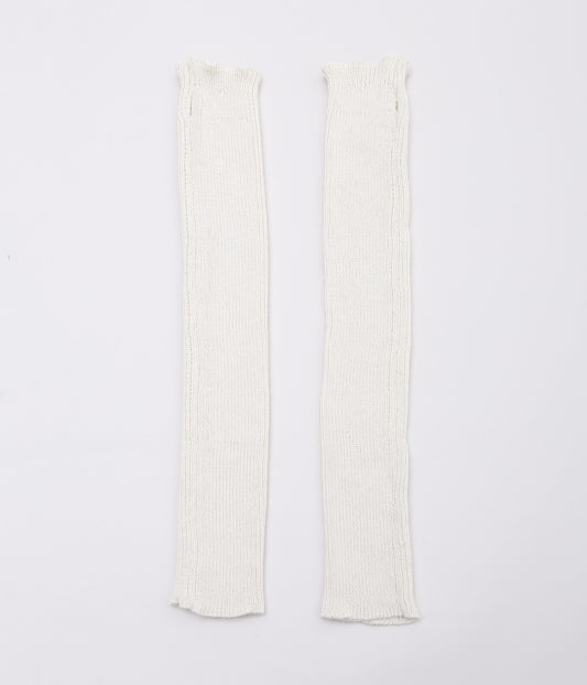 HIGHLAND2000 ''KNIT LONG GLOVE'' (WHITE / ALPACA)