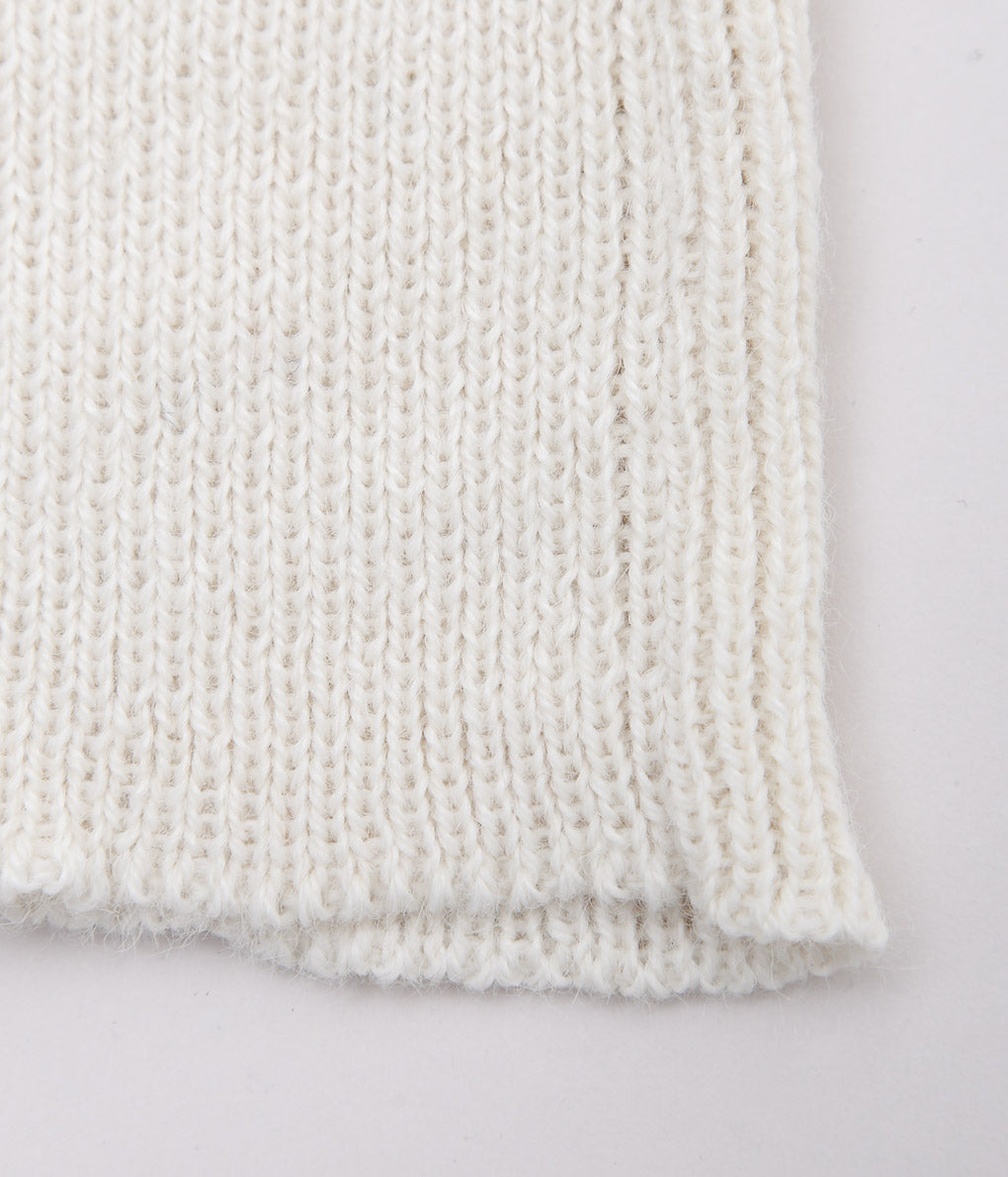 HIGHLAND2000 ''KNIT LONG GLOVE'' (WHITE / ALPACA)