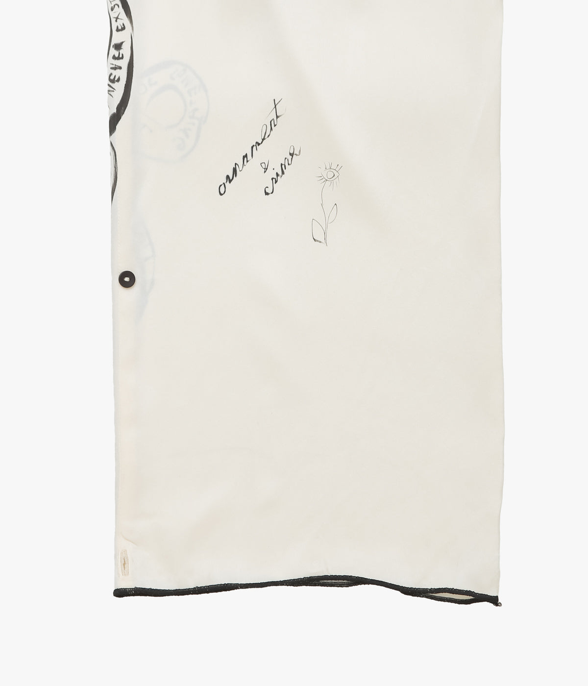 WONDEROUND ''WORKSUIT W/DRAW STRING/ SNAKE O&C DRAWING'' (WHITE)