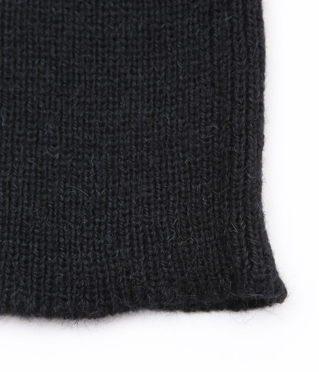 HIGHLAND2000 ''KNIT LONG GLOVE'' (BLACK / ALPACA)