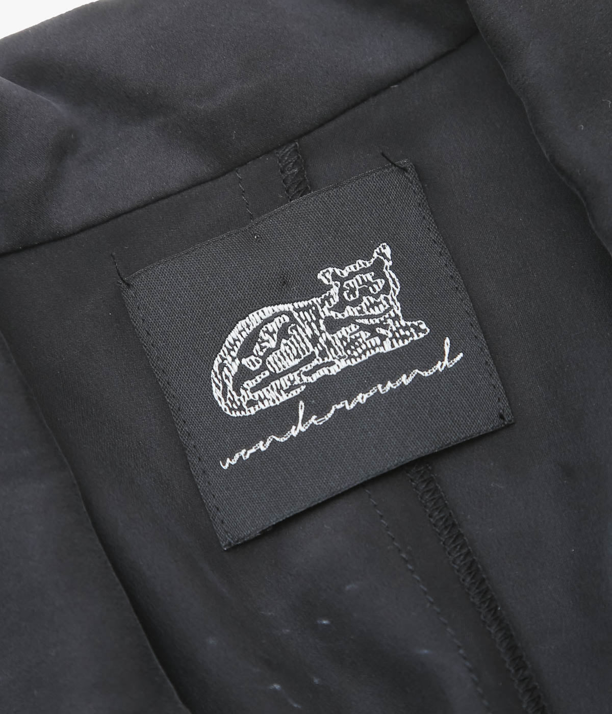 WONDEROUND ''WORKSUIT W/DRAW STRING/ O&C HAND DRAWING'' (BLACK)