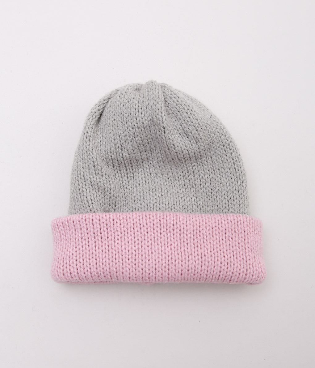 HIGHLAND2000 ''REVERSIBLE LOOSE CAP'' (BABY PINK / LT GREY)