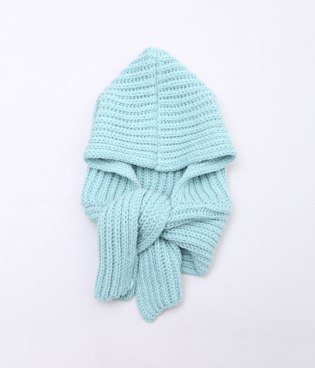 HIGHLAND2000 ''KNIT CAP & MUFF WIDE'' (MINT / ALPACA)