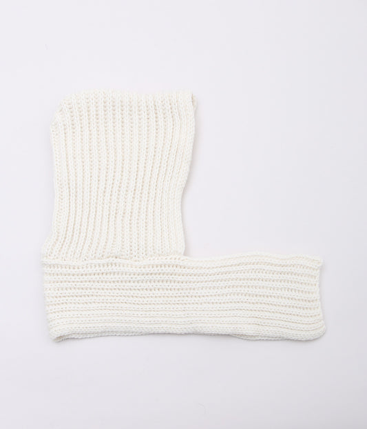 HIGHLAND2000 ''KNIT CAP & MUFF WIDE'' (WHITE / ALPACA)