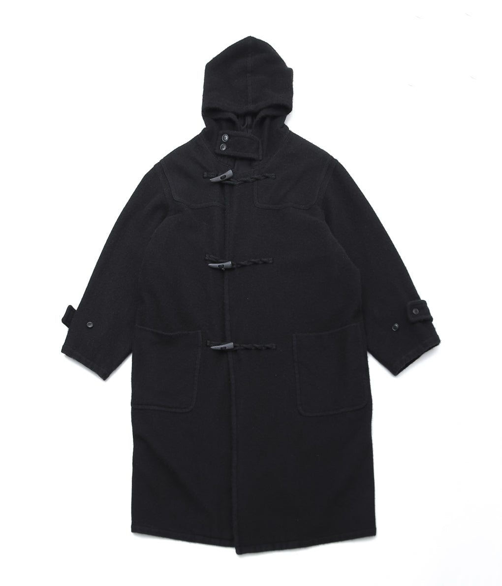 COMOLI ''Cashmere Duffle Coat'' (BLACK)