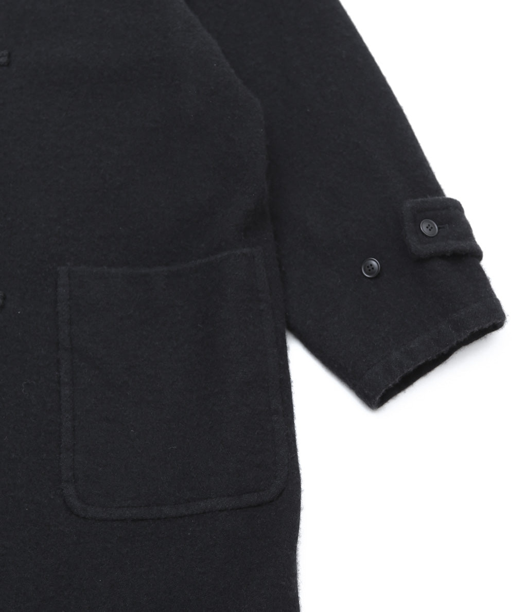 COMOLI ''Cashmere Duffle Coat'' (BLACK)