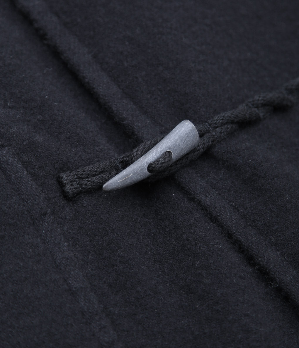 COMOLI ''Cashmere Duffle Coat'' (BLACK)