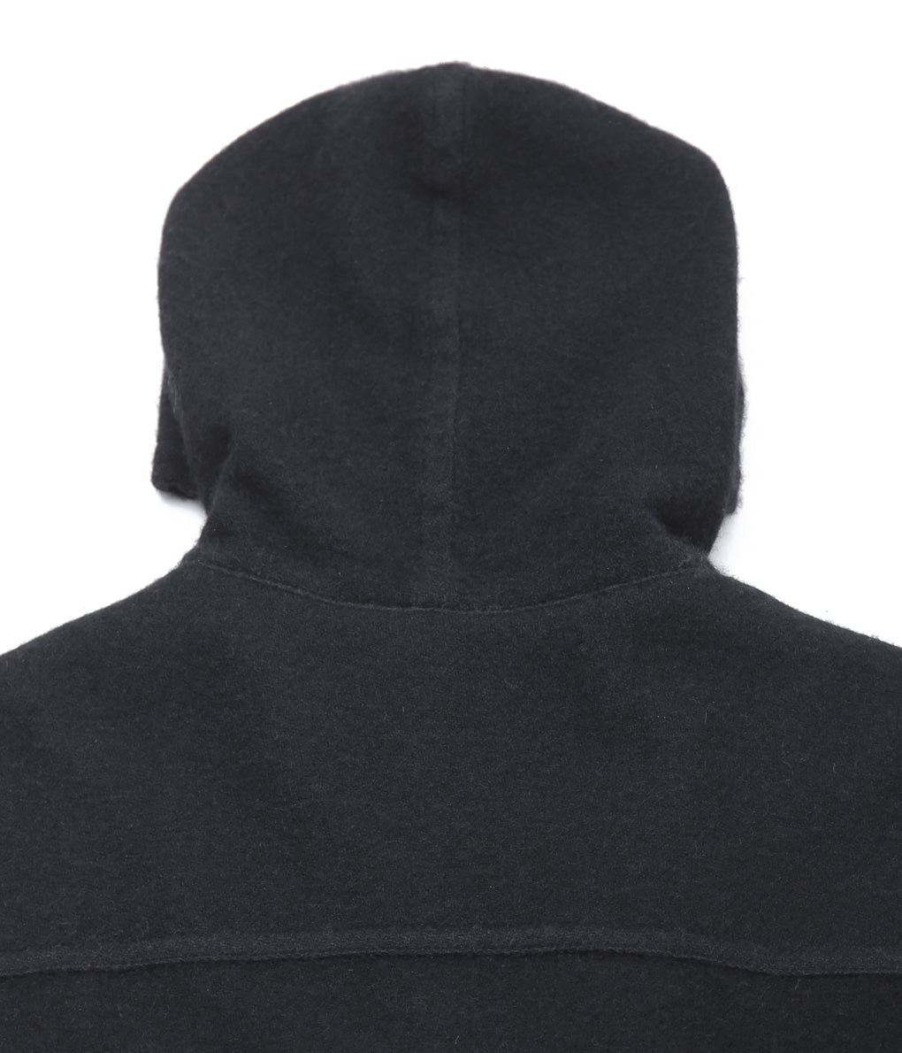 COMOLI ''Cashmere Duffle Coat'' (BLACK)