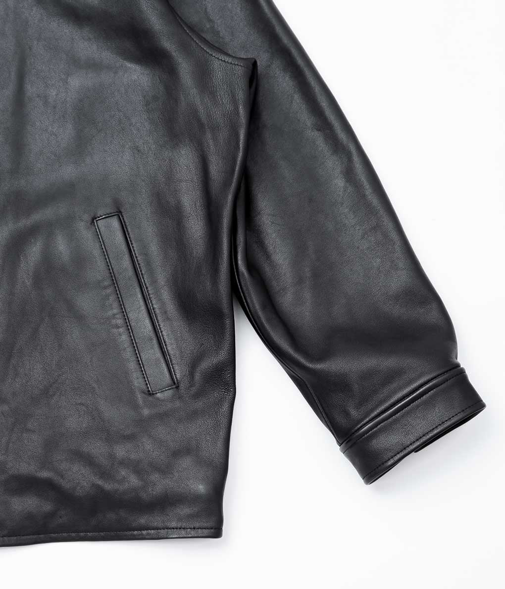 HERILL ''LAMB LEATHER JACKET'' (BLACK)