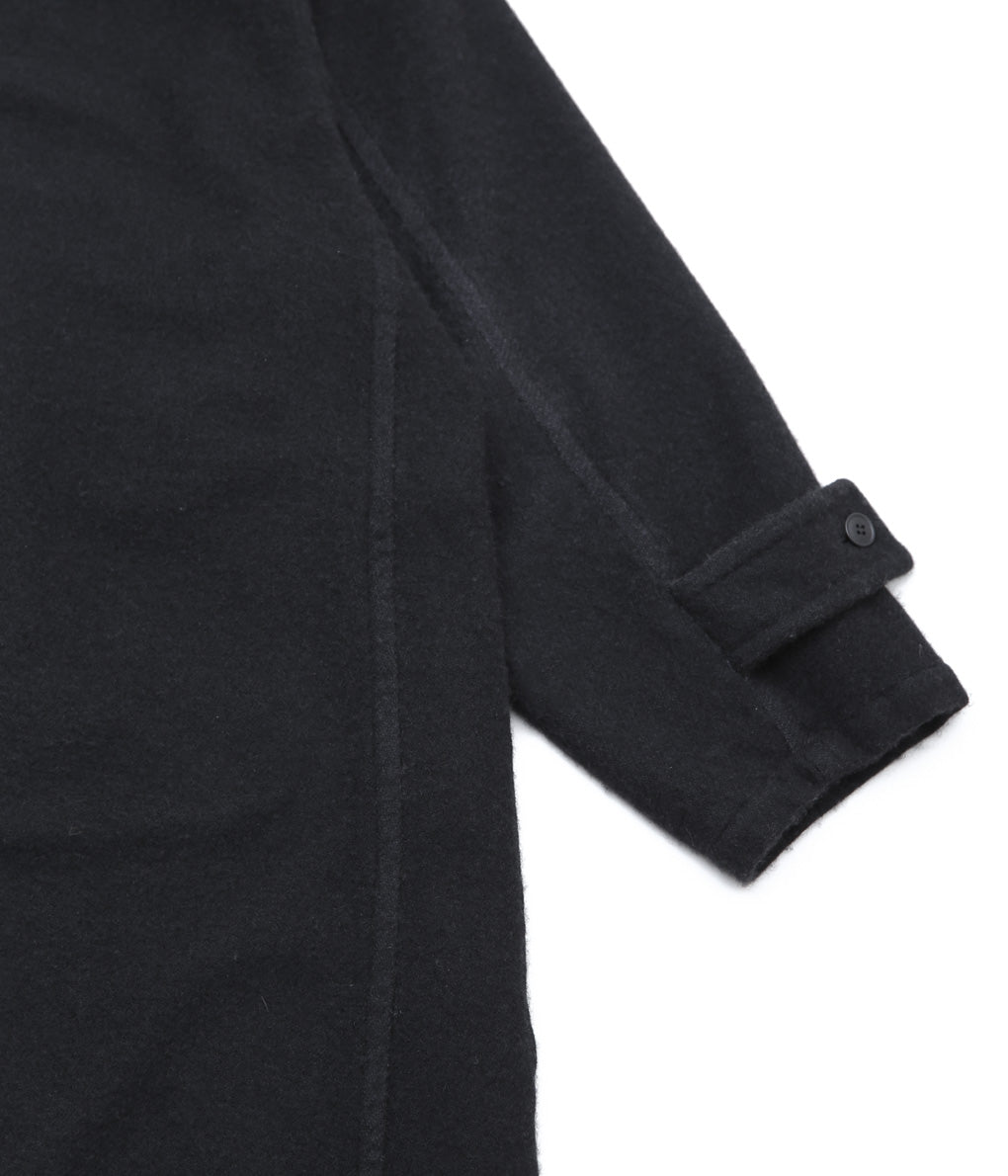 COMOLI ''Cashmere Duffle Coat'' (BLACK)