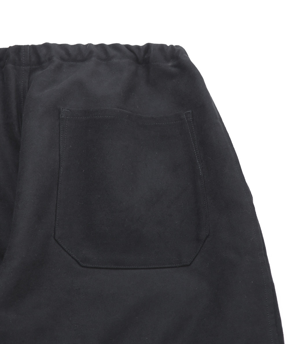 COMOLI ''Moleskin Drawstring Pants'' (BLACK)