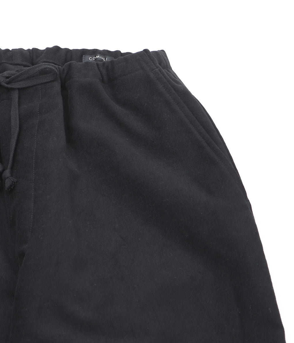 COMOLI ''Moleskin Drawstring Pants'' (BLACK)