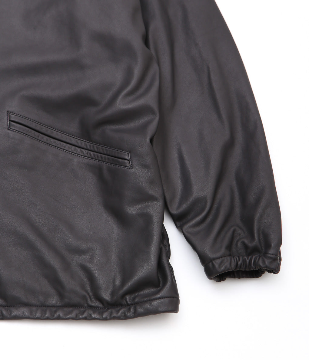 COMOLI ''シープスキン コーチジャケット'' (BLACK) – THE STORE BY