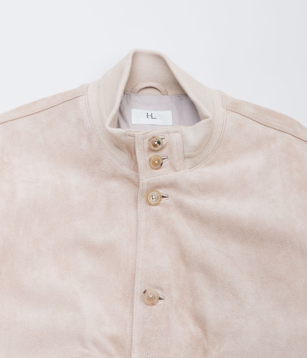 HERILL ''LAMB SUEDE BLOUSON'' (BEIGE)