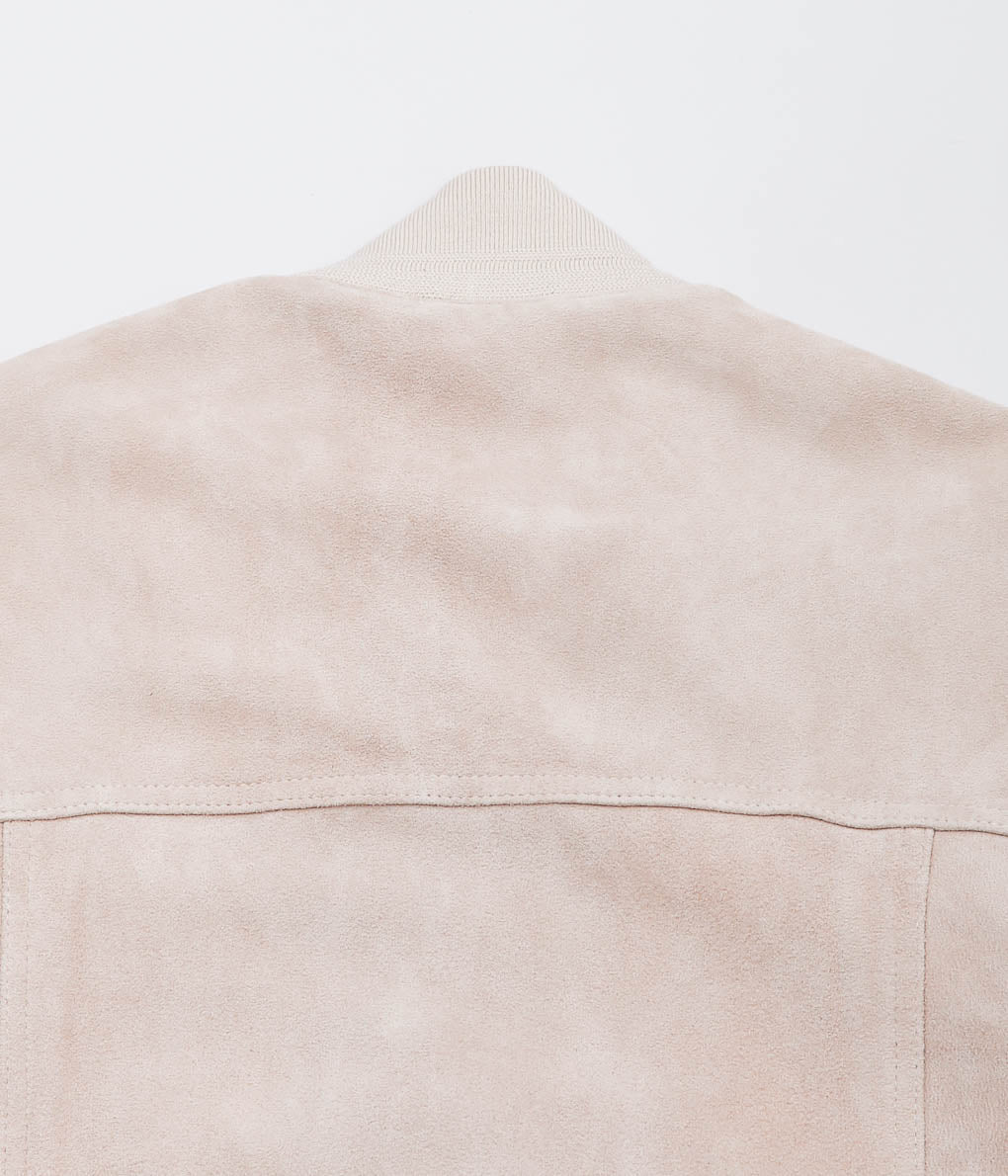 HERILL ''LAMB SUEDE BLOUSON'' (BEIGE)