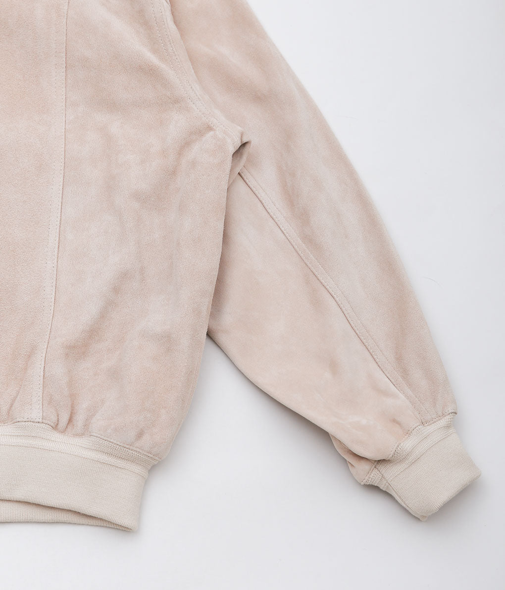 HERILL ''LAMB SUEDE BLOUSON'' (BEIGE)