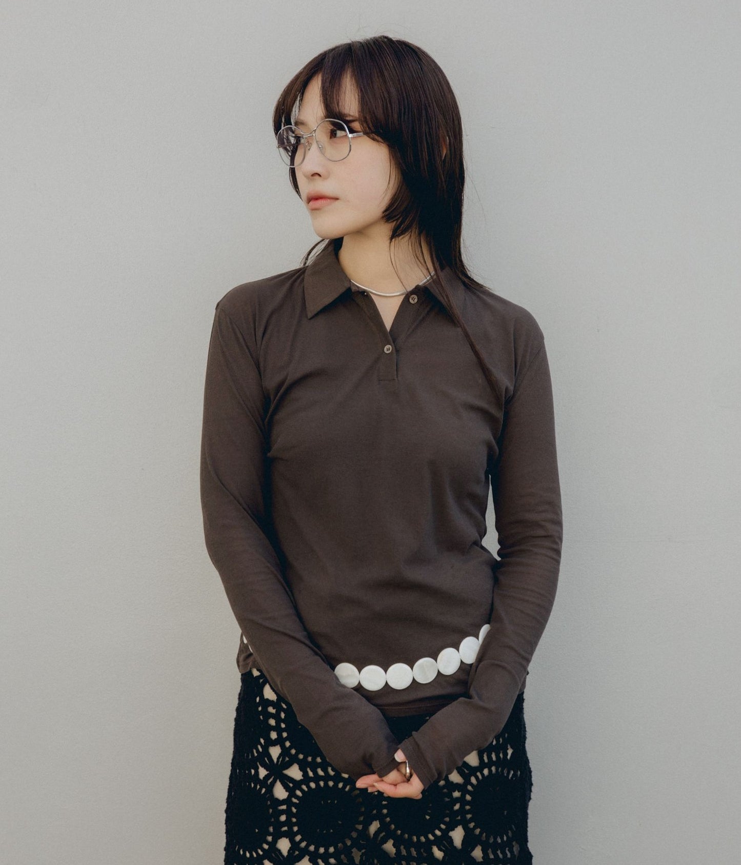 モデル身長：160cm / 着用サイズ：0
