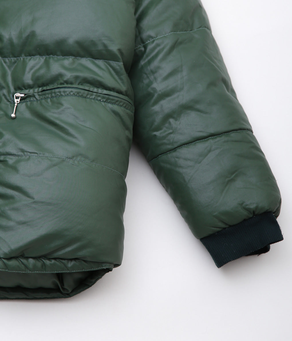 フランス製　Himasport　ヒマスポーツ ダウンジャケット グリーン フード VINTAGE CLOTHING ''1970~80'S VINTAGE HIMASPORT DOWN JKT'' (GREEN