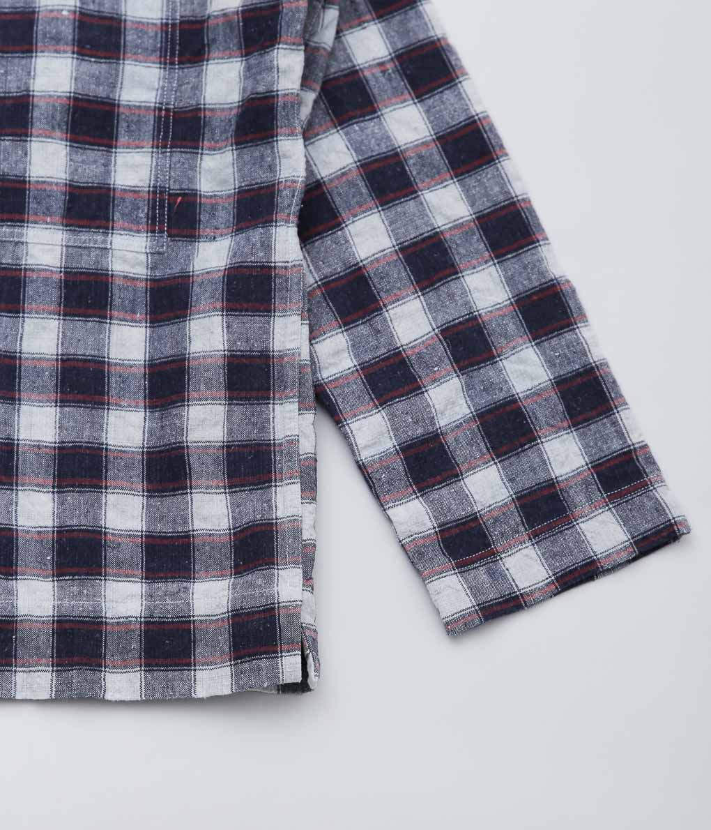 OLIVER CHURCH ''OVER SHIRT (ANTIQUE KELSCH)'' (BLUE CHECK)