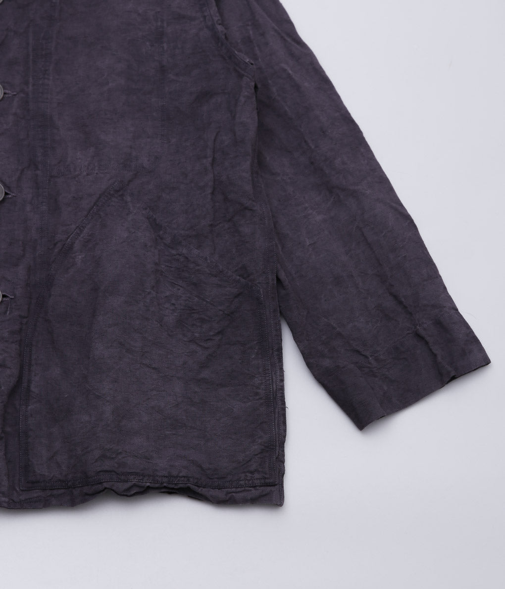 OLIVER CHURCH ''BIG JACKET'' (HAND-DYED DARK GREY)