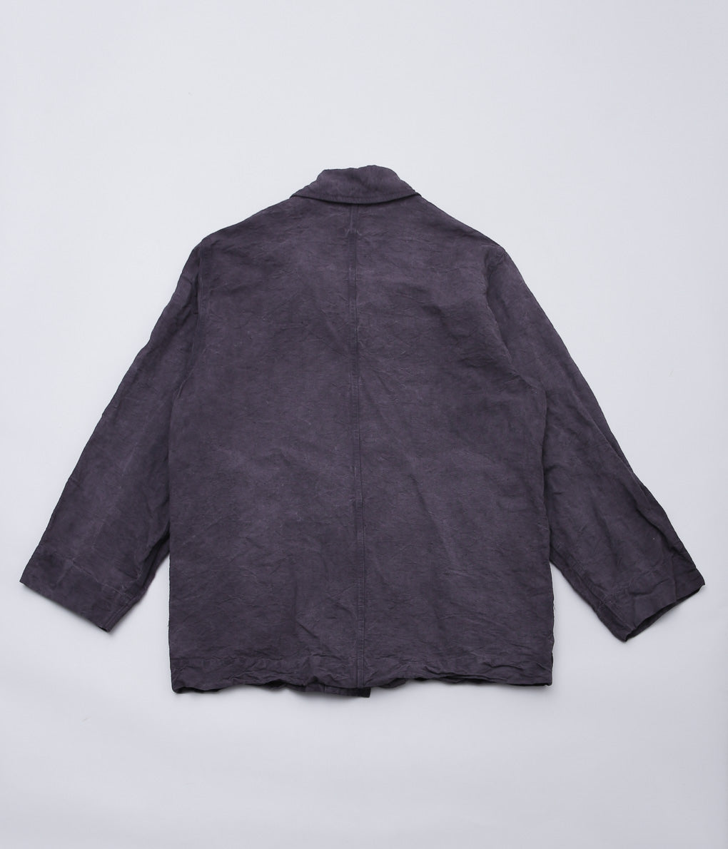 OLIVER CHURCH ''BIG JACKET'' (HAND-DYED DARK GREY)