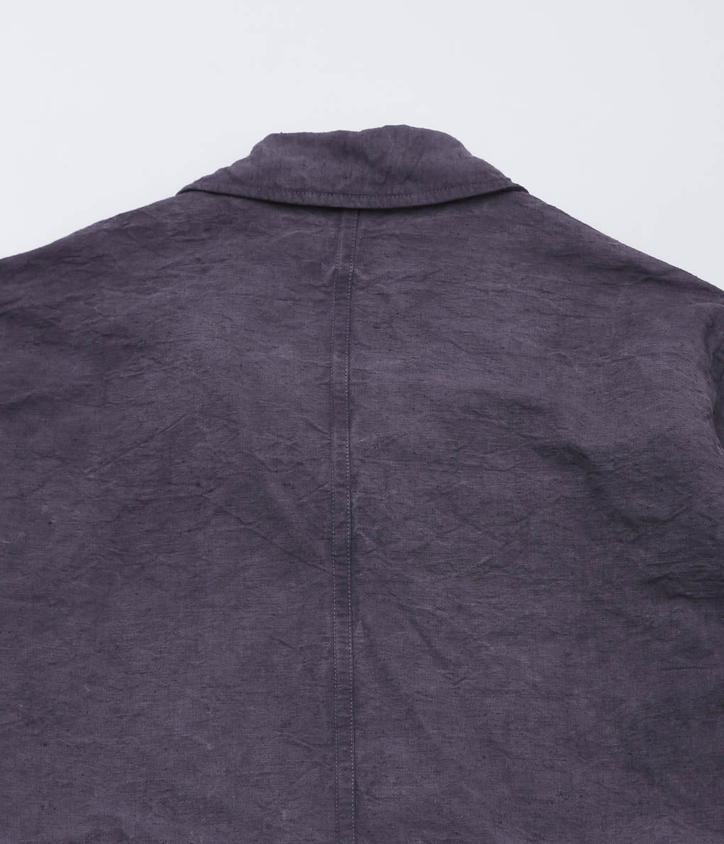 OLIVER CHURCH ''BIG JACKET'' (HAND-DYED DARK GREY)