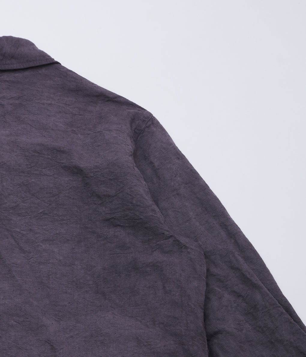 OLIVER CHURCH ''BIG JACKET'' (HAND-DYED DARK GREY)