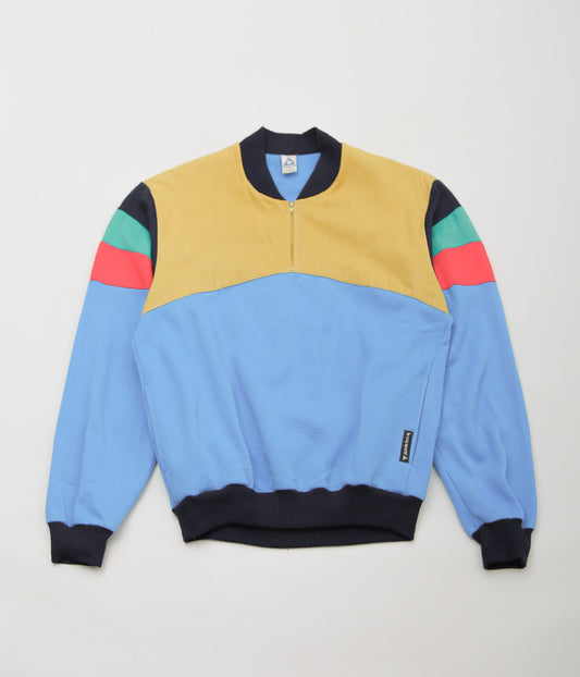 ★USED&VINTAGE''1980's LE COQ SPORTIF HALF ZIP JERSEY'' (BLUE)