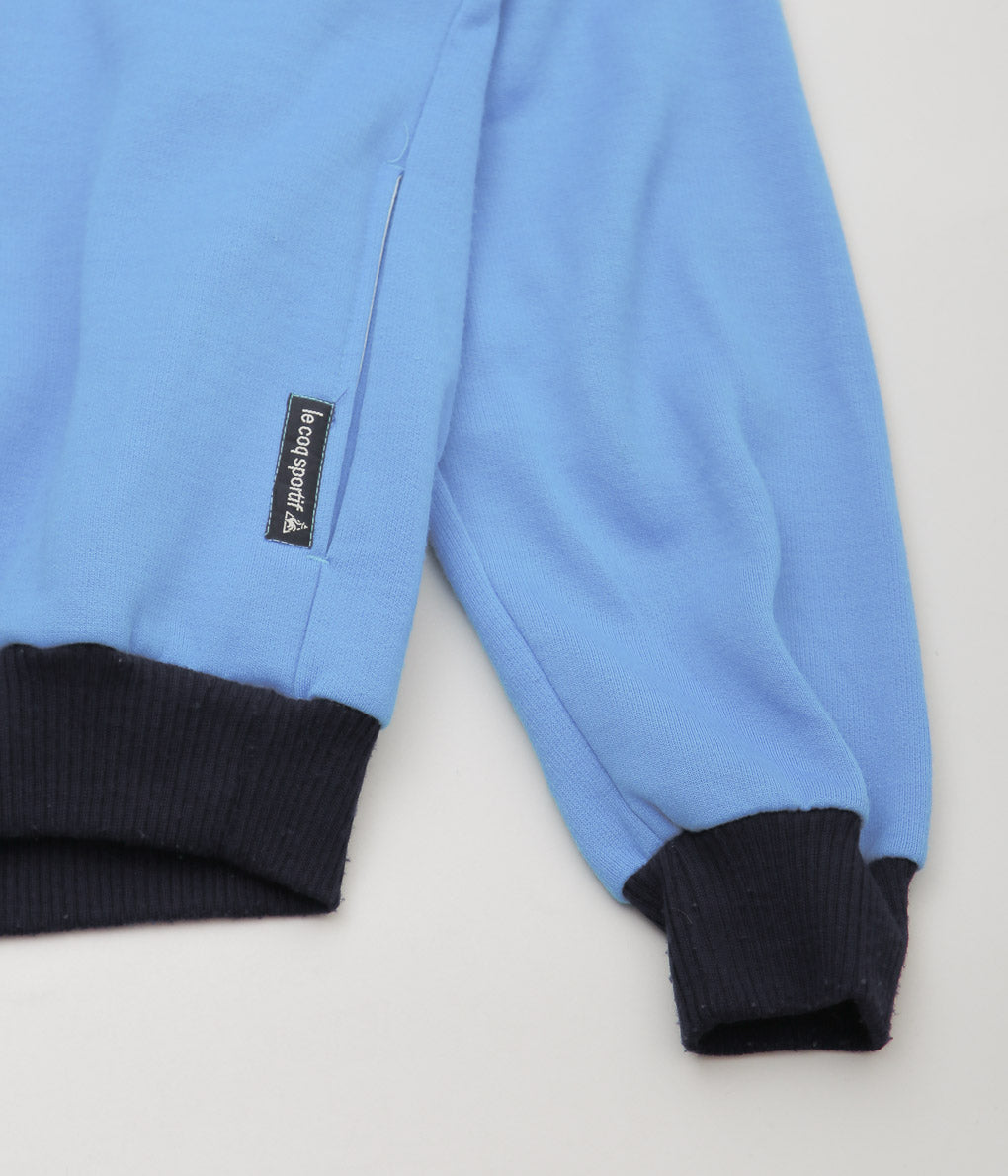 ★USED&VINTAGE''1980's LE COQ SPORTIF HALF ZIP JERSEY'' (BLUE)