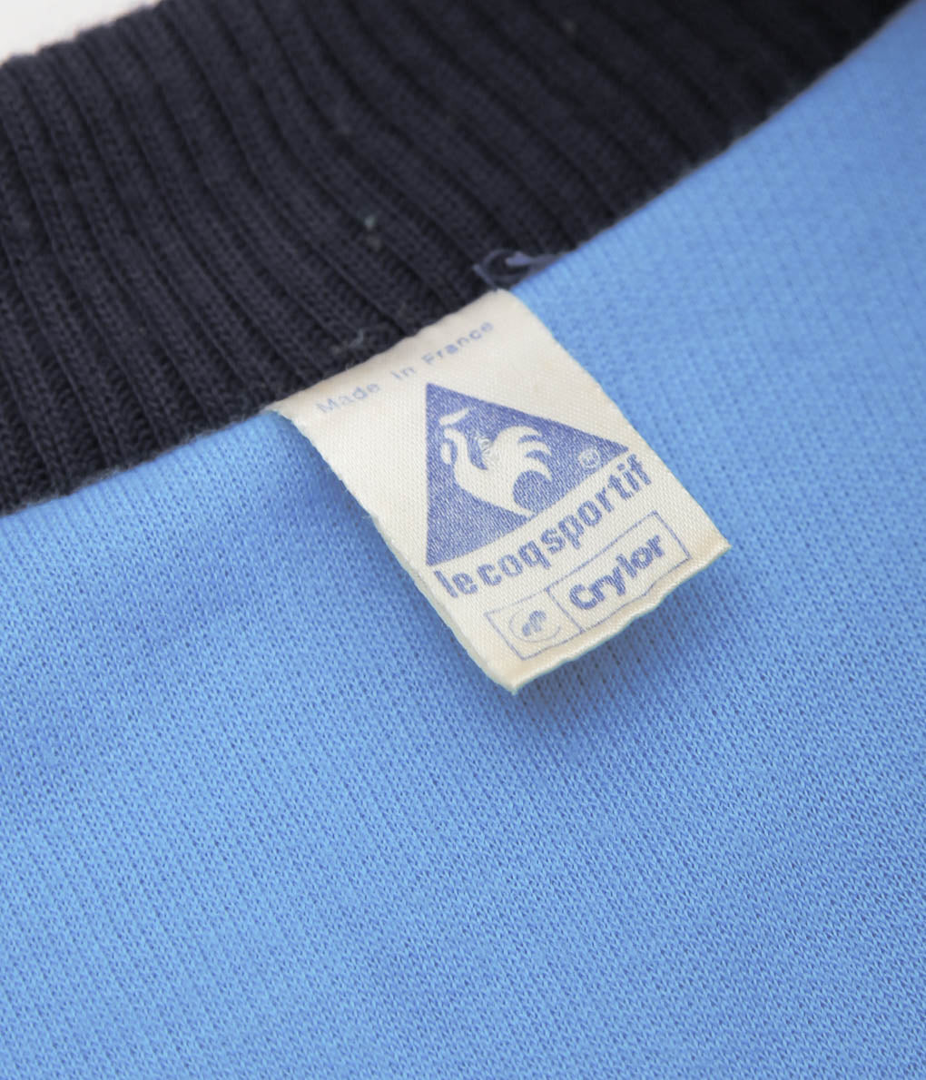 ★USED&VINTAGE''1980's LE COQ SPORTIF HALF ZIP JERSEY'' (BLUE)