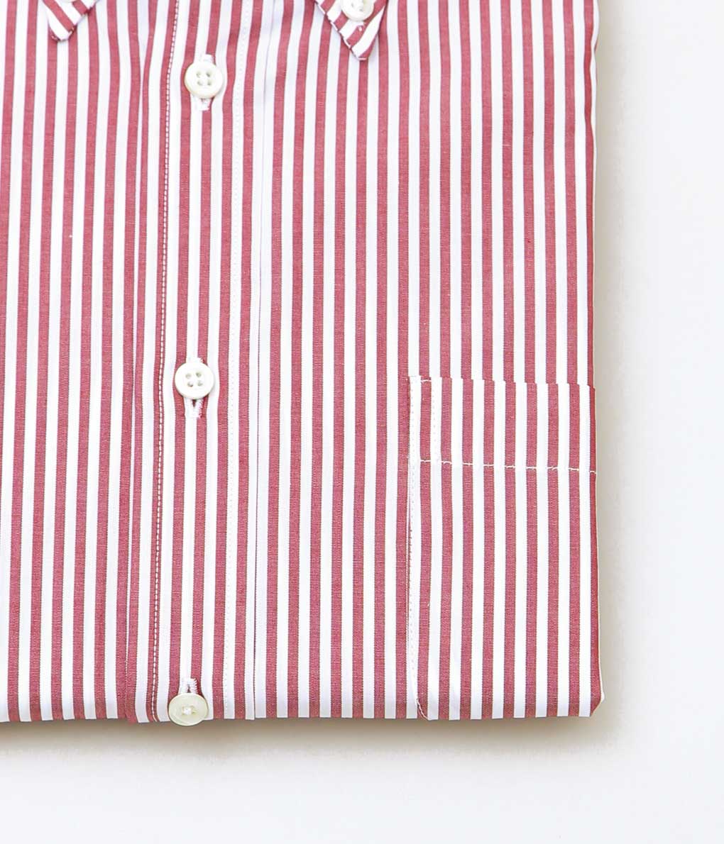 INDIVIDUALIZED SHIRTS ''LADIE'S BUTTON DOWN SHIRTS'' (BENGAL STRIPE RED)