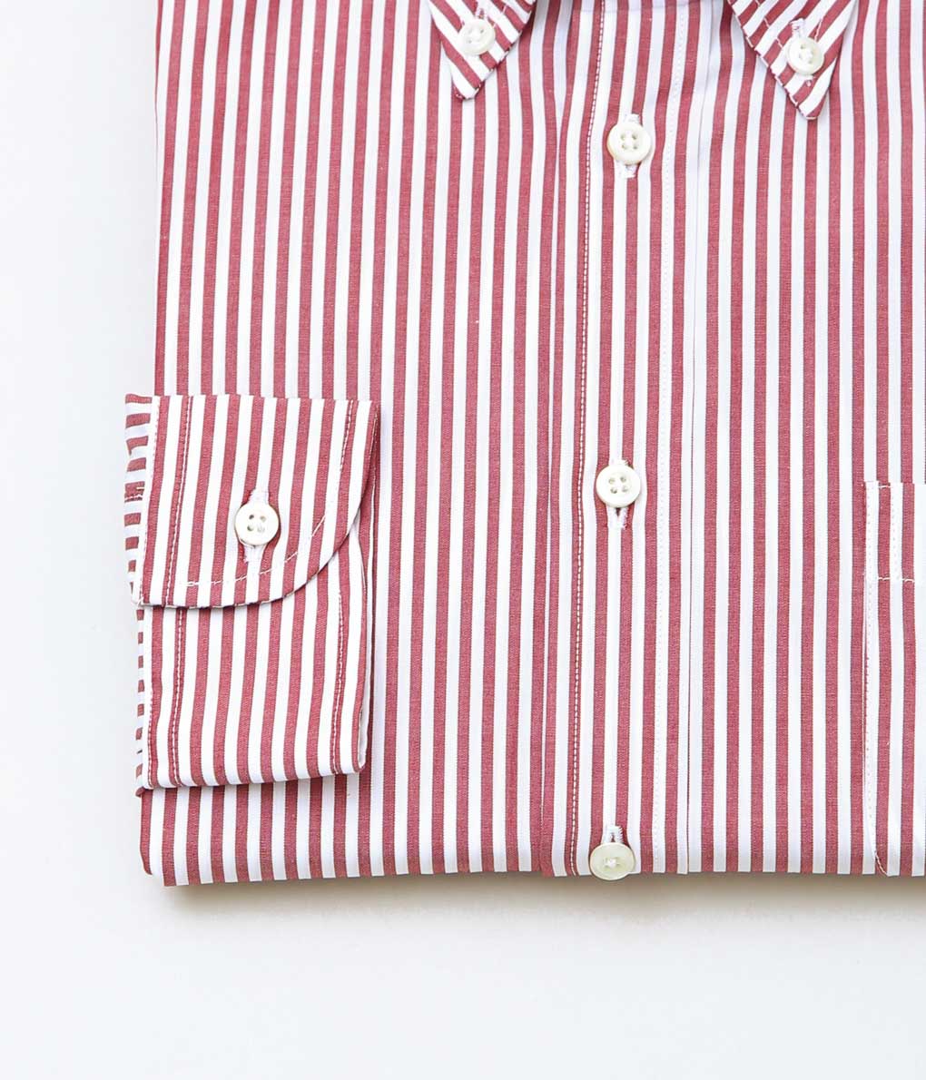 INDIVIDUALIZED SHIRTS ''LADIE'S BUTTON DOWN SHIRTS'' (BENGAL STRIPE RED)