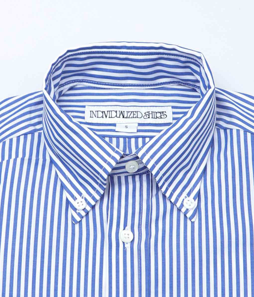 INDIVIDUALIZED SHIRTS ''LADIE'S BUTTON DOWN SHIRTS'' (BENGAL STRIPE BLUE)