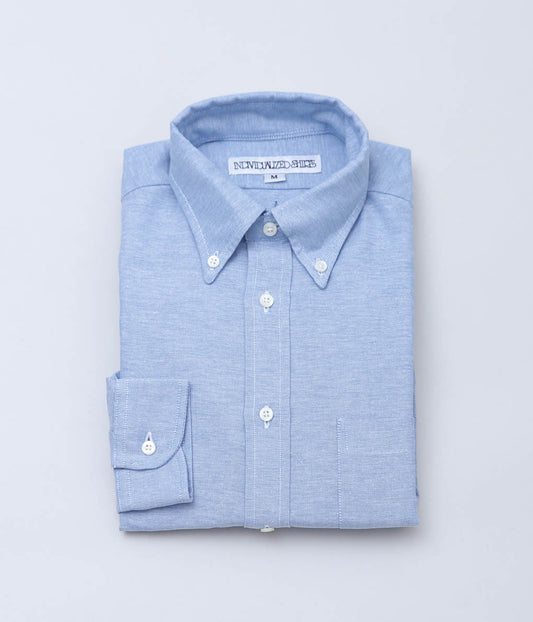 INDIVIDUALIZED SHIRTS ''LADIE'S BUTTON DOWN SHIRTS'' (BLUE)