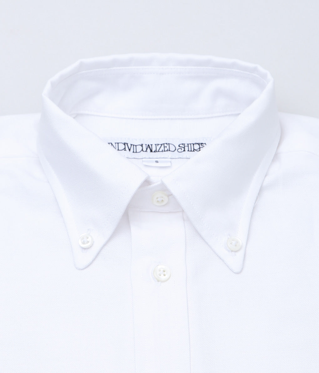 INDIVIDUALIZED SHIRTS ''LADIE'S BUTTON DOWN SHIRTS'' (WHITE)