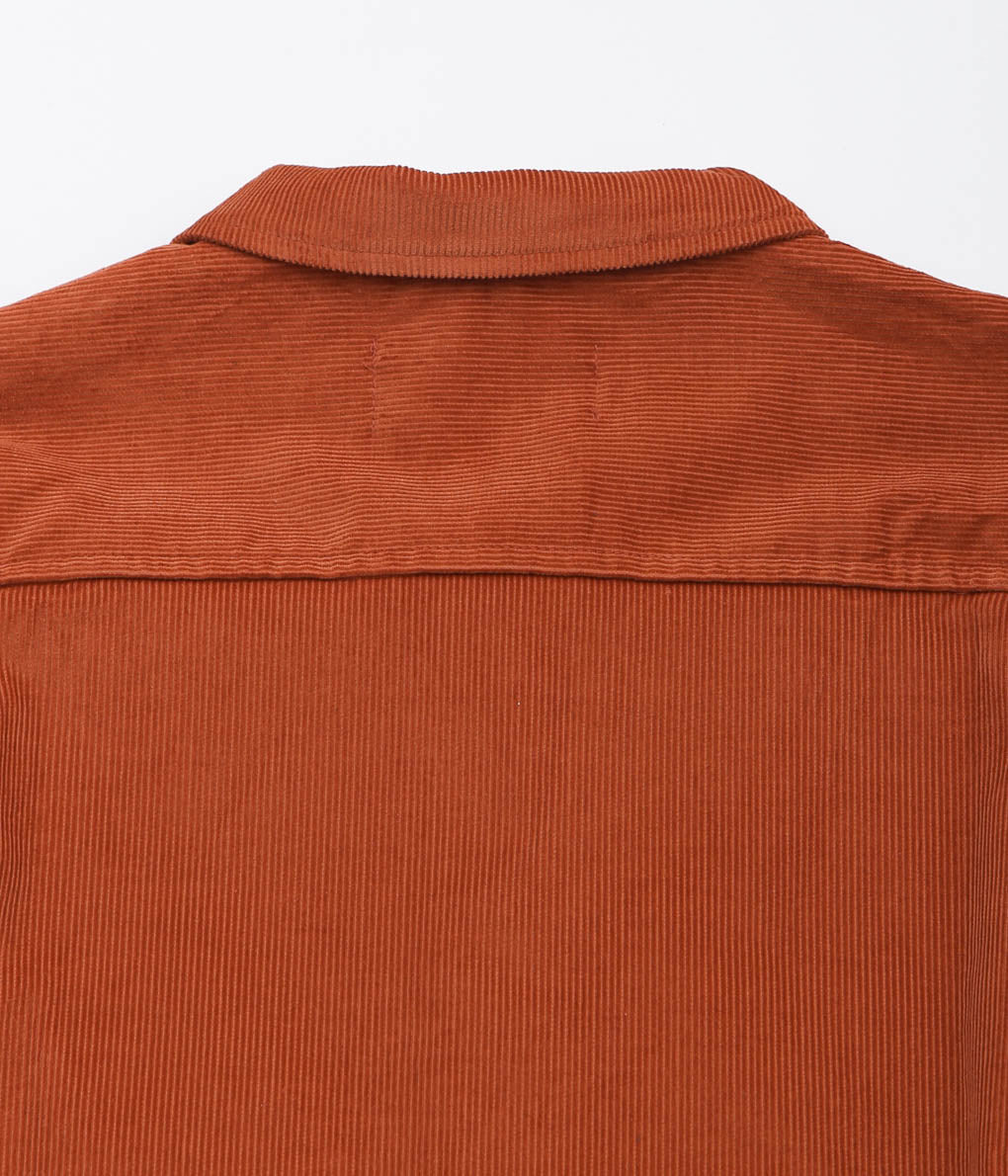 JAMES COWARD ''WORKSHOP SHIRT'' (RUST)