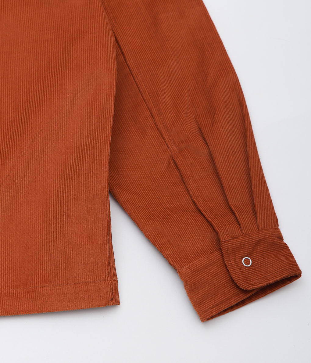 JAMES COWARD ''WORKSHOP SHIRT'' (RUST)