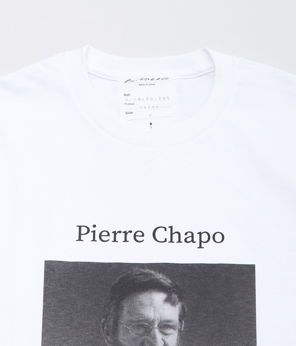 BLACKBIRD ''SHORT SLEEVE CUTSEWN CHAPO 01'' (WHITE)