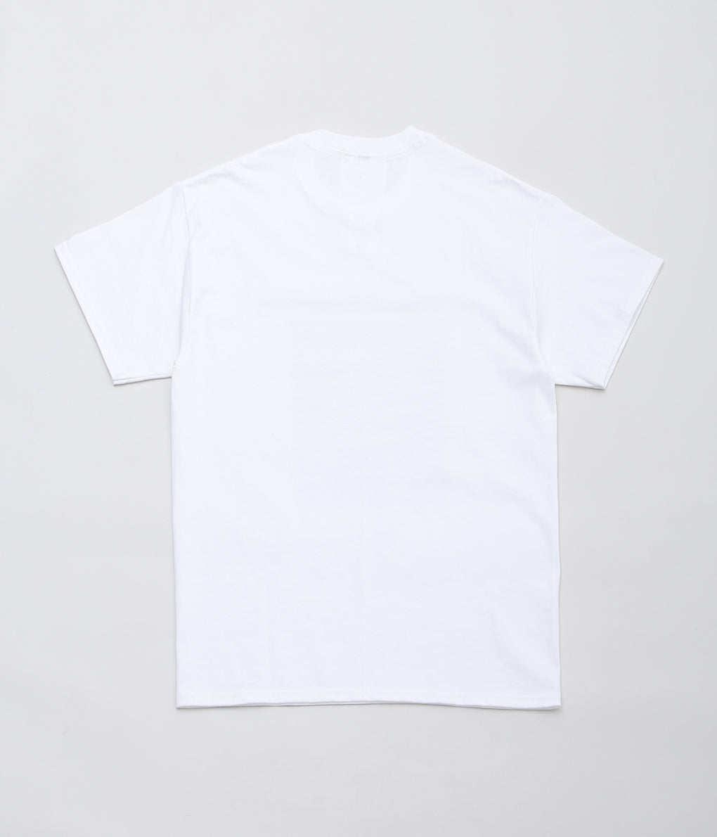 BLACKBIRD ''SHORT SLEEVE CUTSEWN CHAPO 01'' (WHITE)