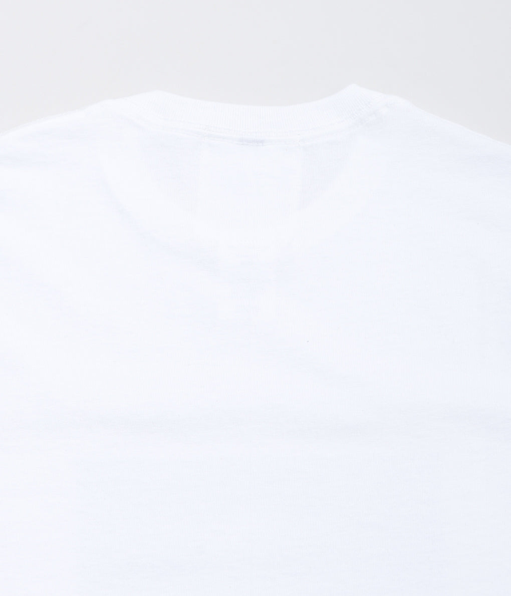 BLACKBIRD ''SHORT SLEEVE CUTSEWN CHAPO 01'' (WHITE)