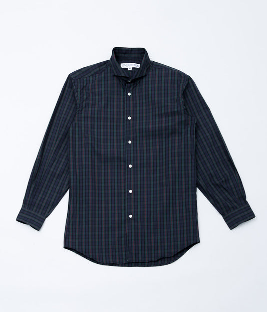 INDIVIDUALIZED SHIRTS ''LADIE'S WING SHIRTS'' (GREEN CHECK)