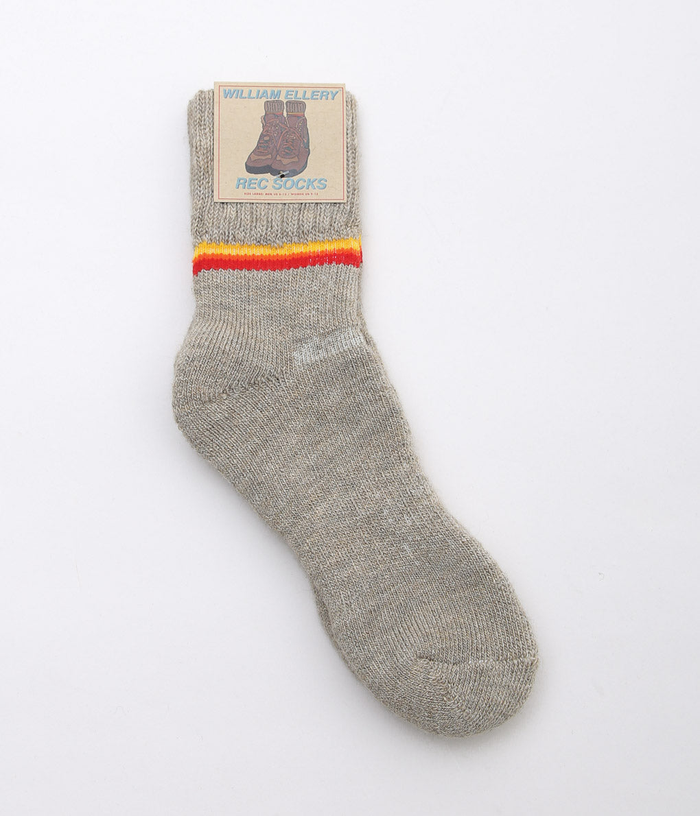 WILLIAM ELLERY ''REC SOCKS'' (VOLCANIC)