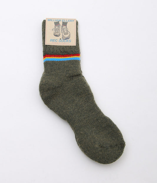 WILLIAM ELLERY ``REC SOCKS'' (RACING GREEN)