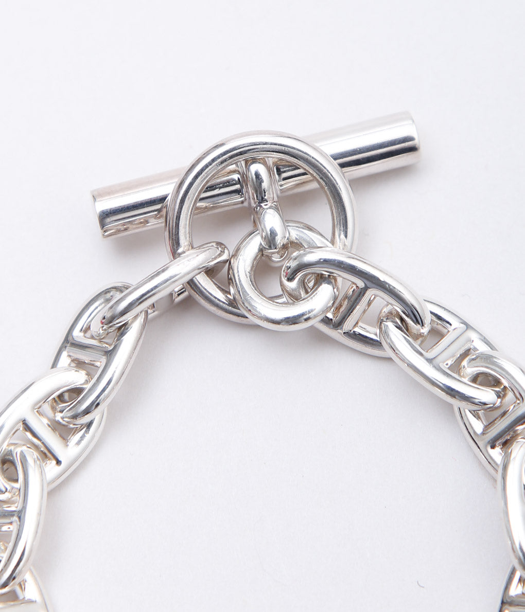 【VINTAGE JEWELRY】HERMES ''CHAINE d'ANCRE MM15 '' (SILVER)