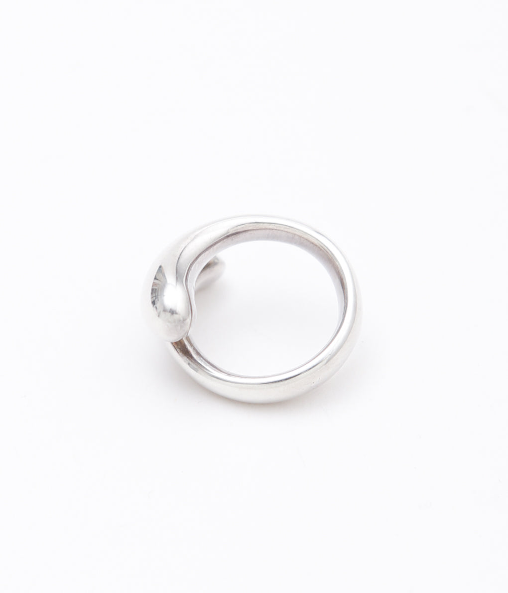 【VINTAGE JEWELRY】TIFFANY"TEAR DROP RING'' (SILVER)