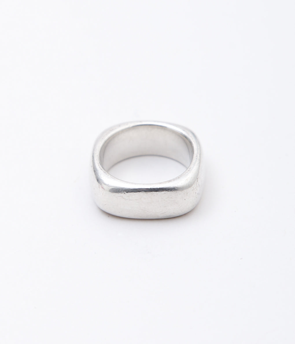 【VINTAGE JEWELRY】TIFFANY ''SQUARE R'' (SILVER)