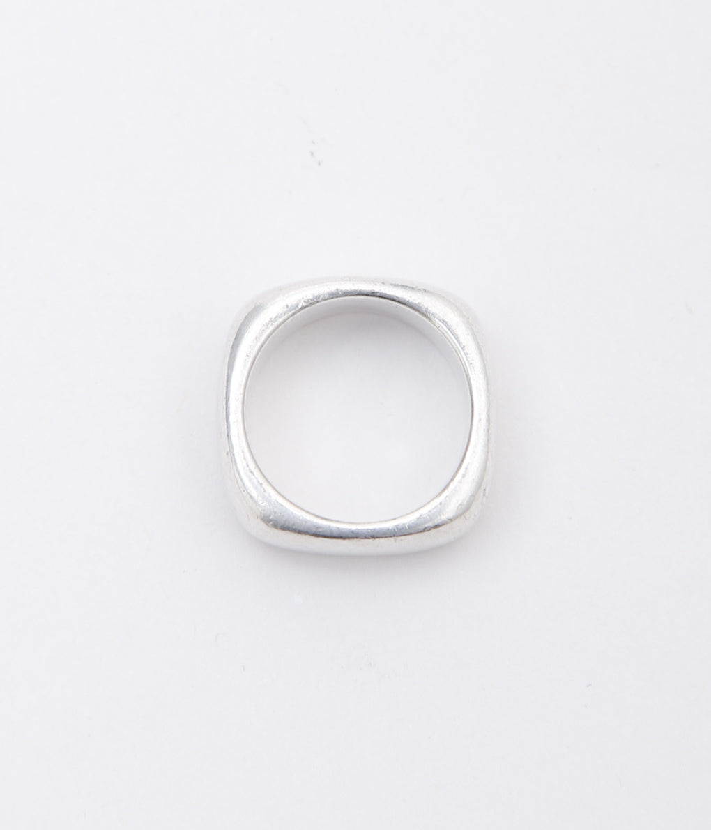 【VINTAGE JEWELRY】TIFFANY ''SQUARE R'' (SILVER)