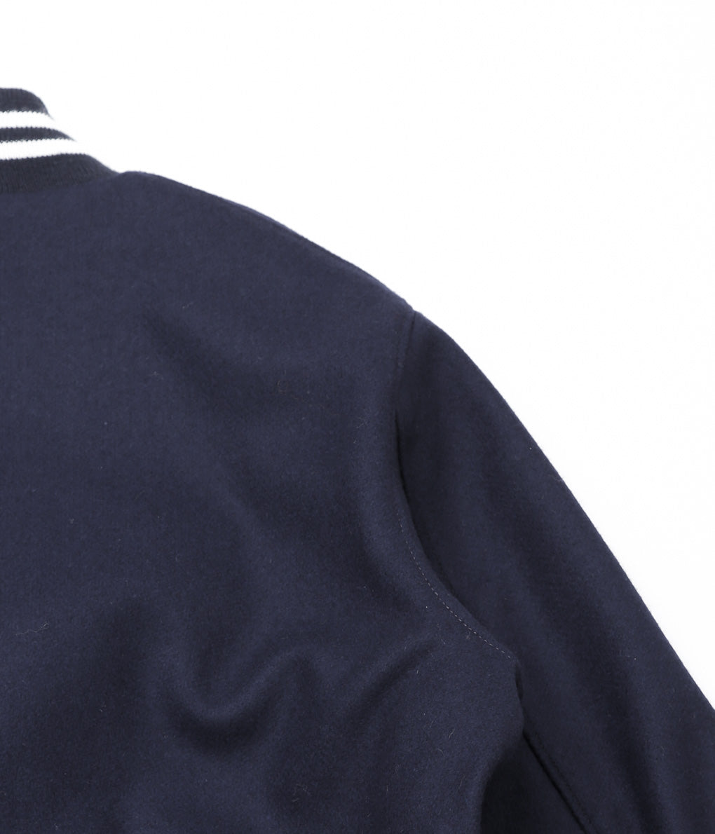 SETTLEMIER'S ''VARSITY JACKET'' (NAVY)