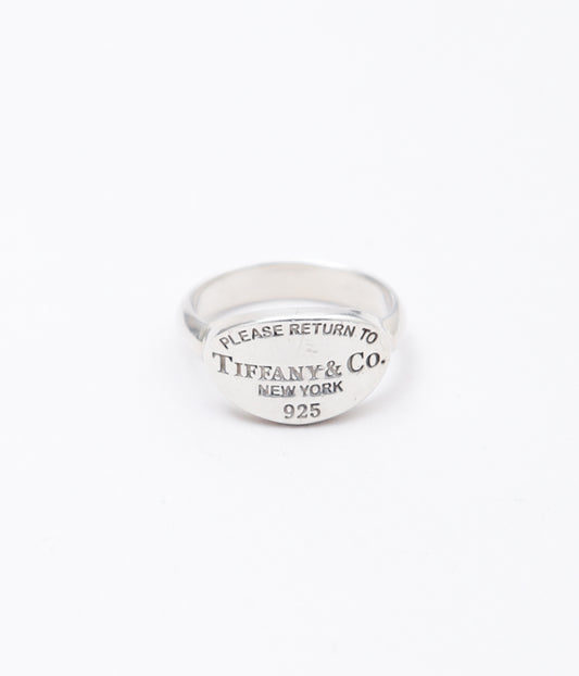 【VINTAGE JEWELRY】TIFFANY"RETURN TO RING'' (SILVER)