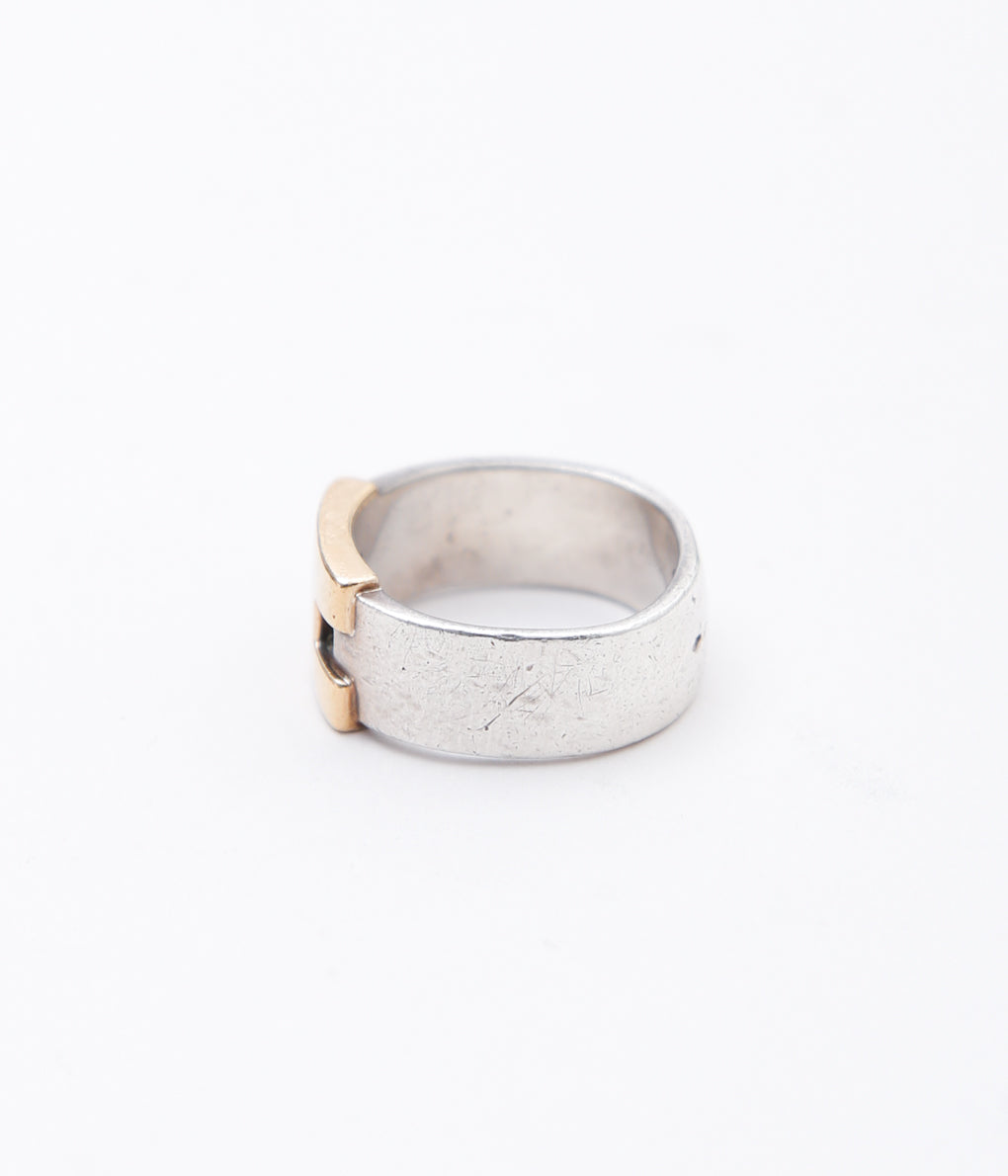 【VINTAGE JEWELRY】HERMES ''HERUCLES RING '' (SILVER)